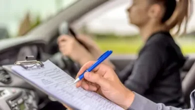 Change driving test