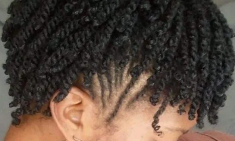Shoulder length kinky twist hairstyles